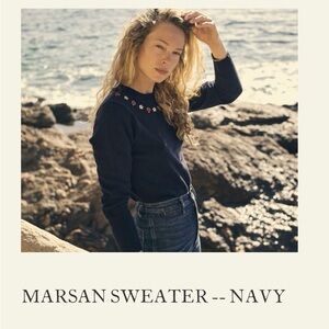 Doen Marsan Cashmere Strawberry Sweater XS